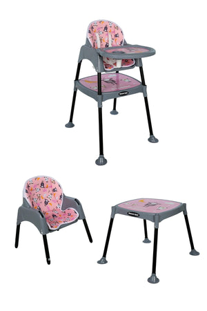Babyfütterung 3In1 Arbeitstisch Hochstuhl