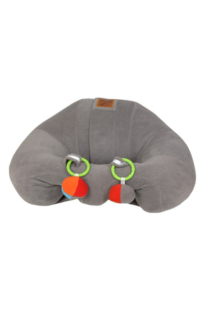 Rassel Grau Baby Sitzstützkissen Babysitz