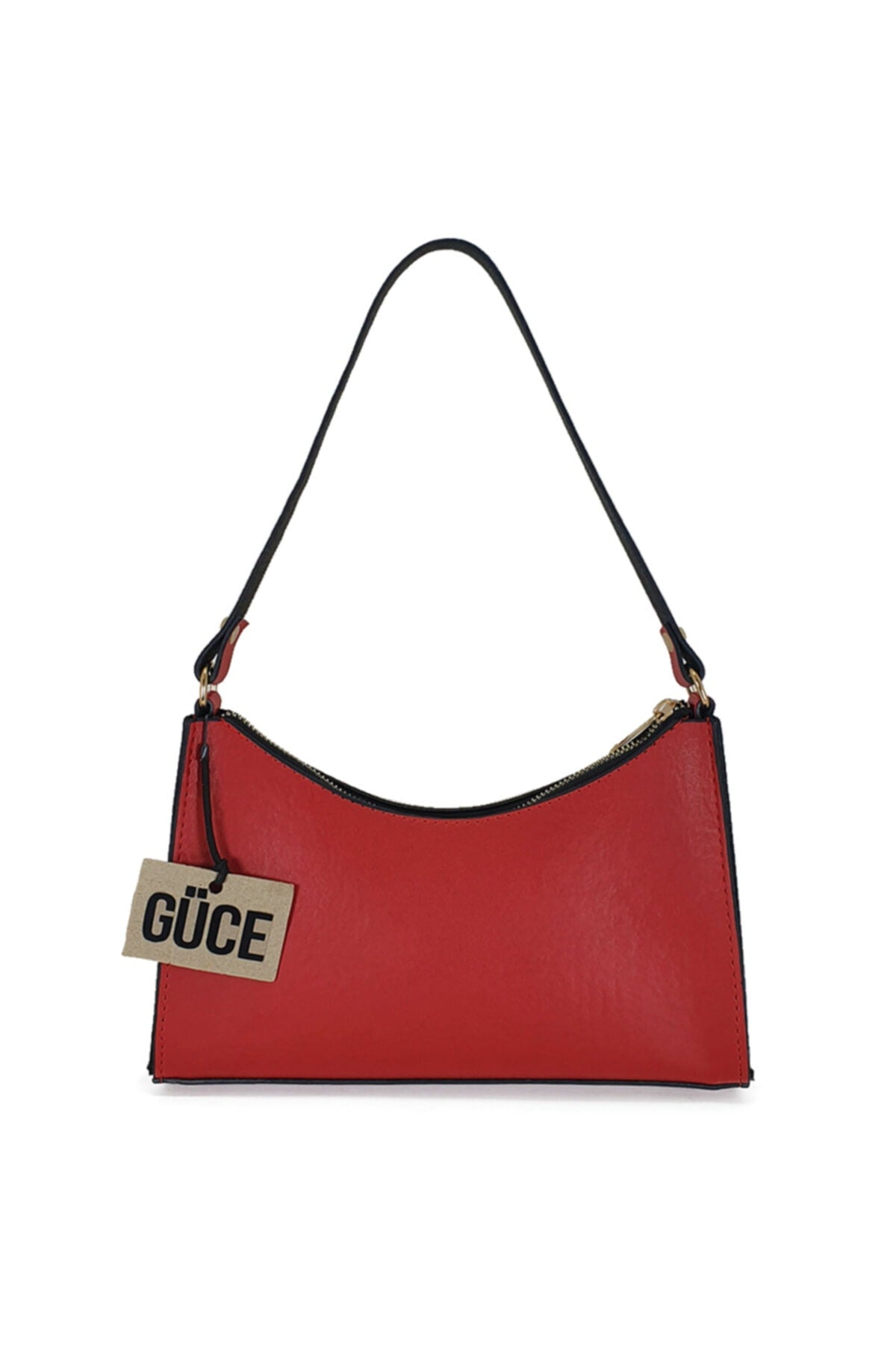 Red Color Baguette Baguette Hand And Shoulder Bag Gc009002