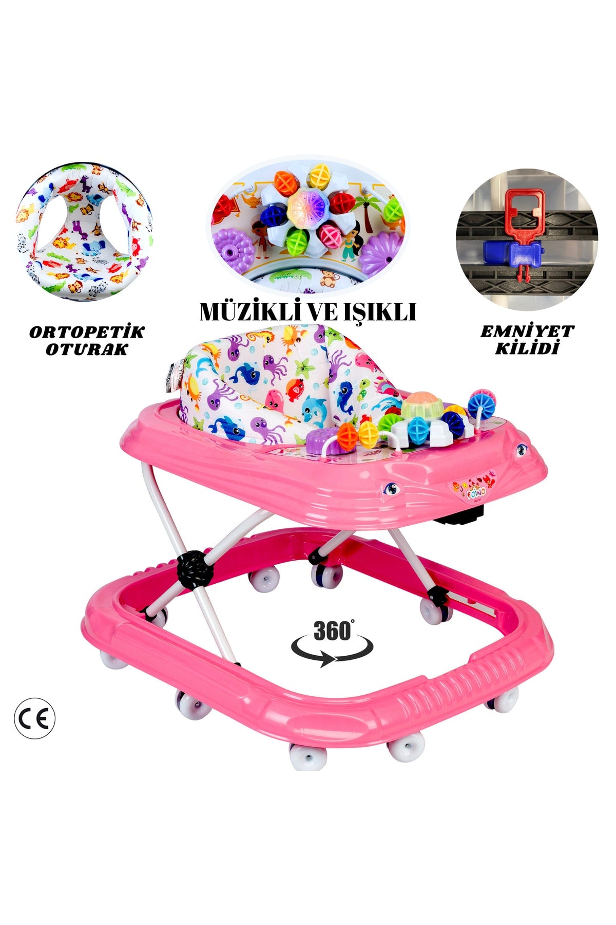 Musical And Lighted Walker 10 Leg Spider Model Yrtç22