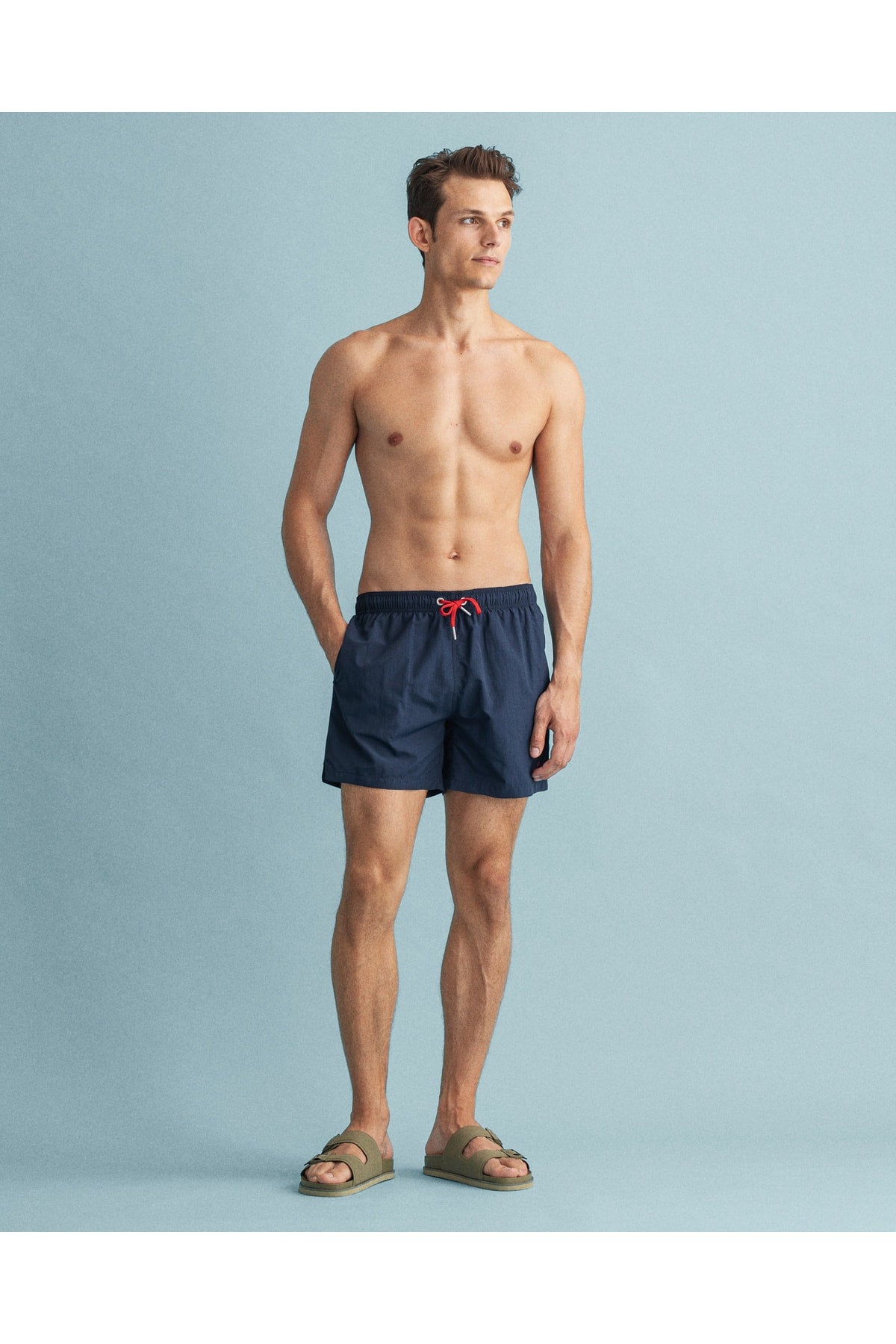 Men's Navy Blue Swimwear Shorts