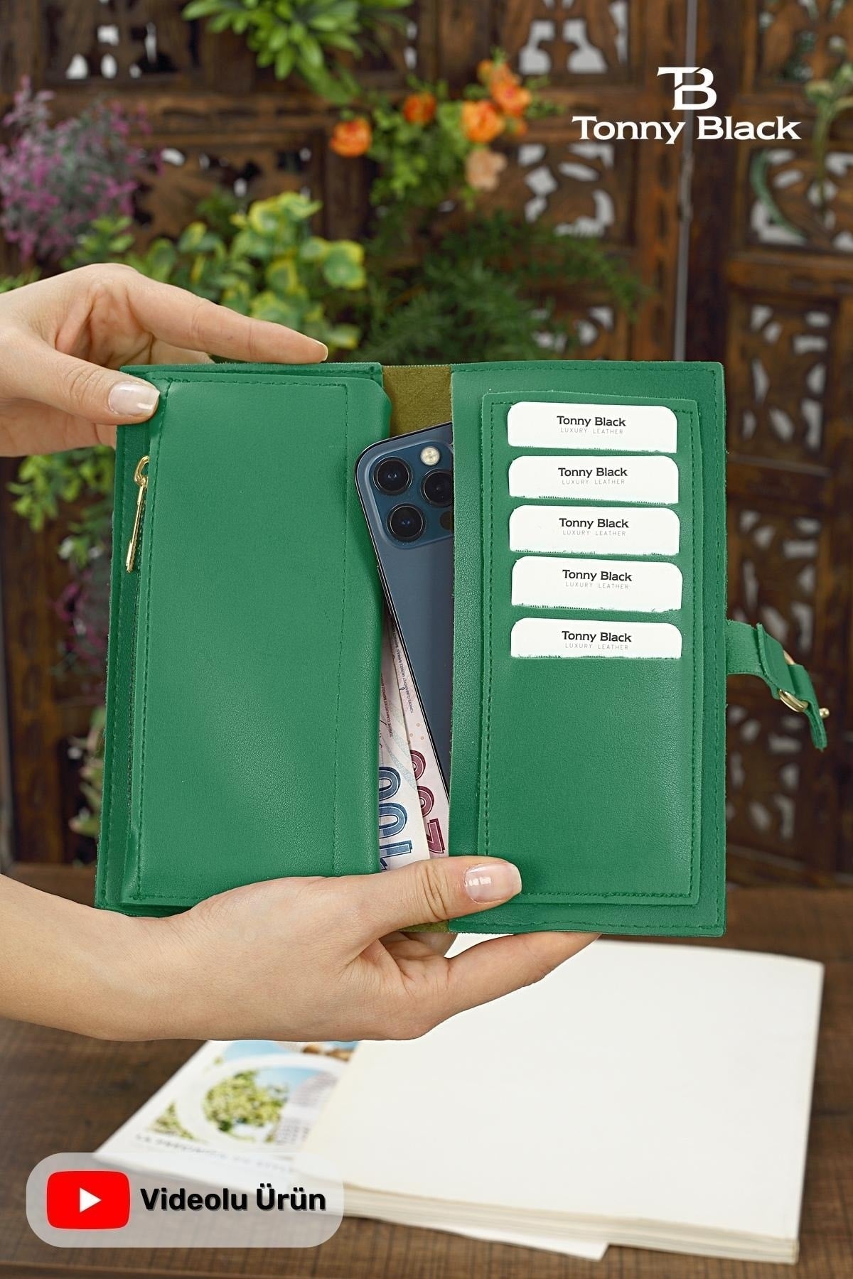 Neue Saison Multi-Handy und Münzfach Kartenhalter Handyhalter Clutch Portfolio Geldbörse