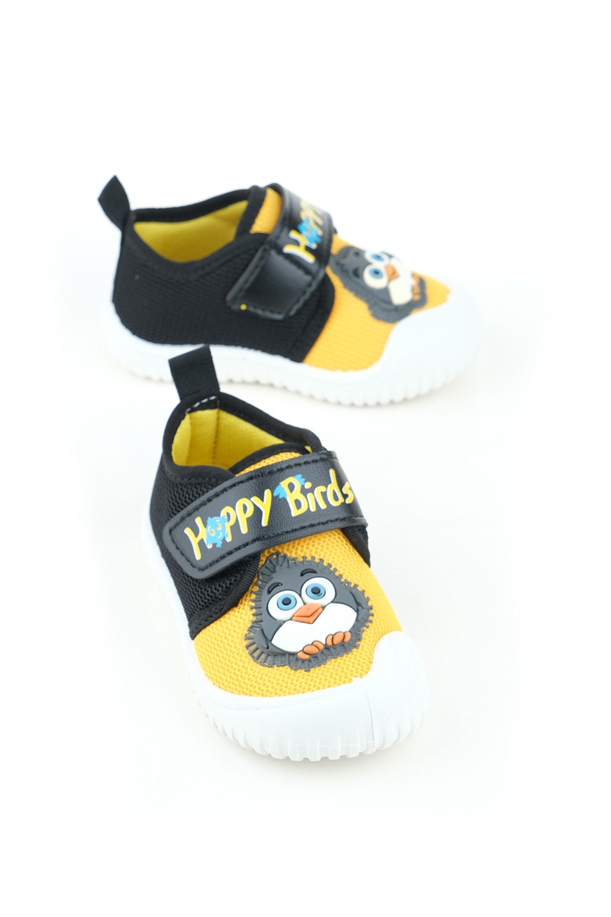 Sommer Bebe Männer Leinen Happy Bird Klettverschluss verstellbare Schuhe