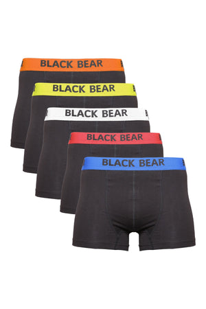 Baumwolle Lycra Premium Herren Boxer 5 Farbe Elastische Ultra Bequeme Paket