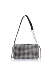 Latvian Women's Stone Mini Bag - Silver