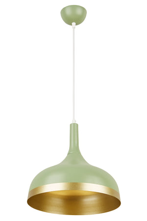 Cosmos Special Design Modern Decorative Cafe-Kitchen Green Interior Gold Pendant Lamp Single Chandelier