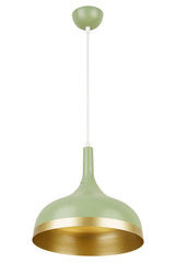 Cosmos Special Design Modern Decorative Cafe-Kitchen Green Interior Gold Pendant Lamp Single Chandelier