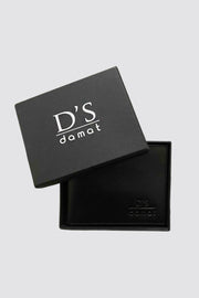 100% Leather Black Wallet