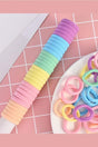 Women's 50s Pastel Colored Rubber Buckle Set - Swordslife