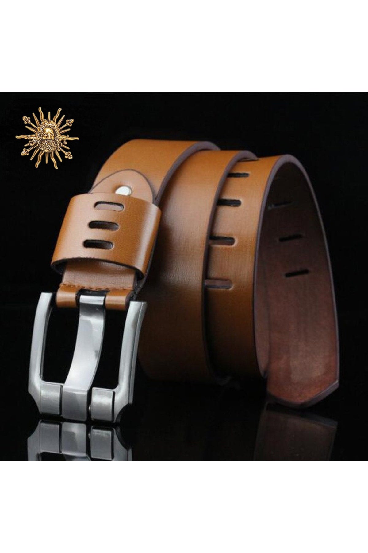 Travolta Design Taba Made In Italy Lord Concept Genuine Leather Men'S Belt