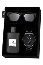 Herrenuhr Brille Parfüm Geschenkset 30-007