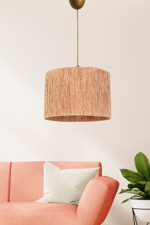 Roue Pendant Lamp Chandelier Natural