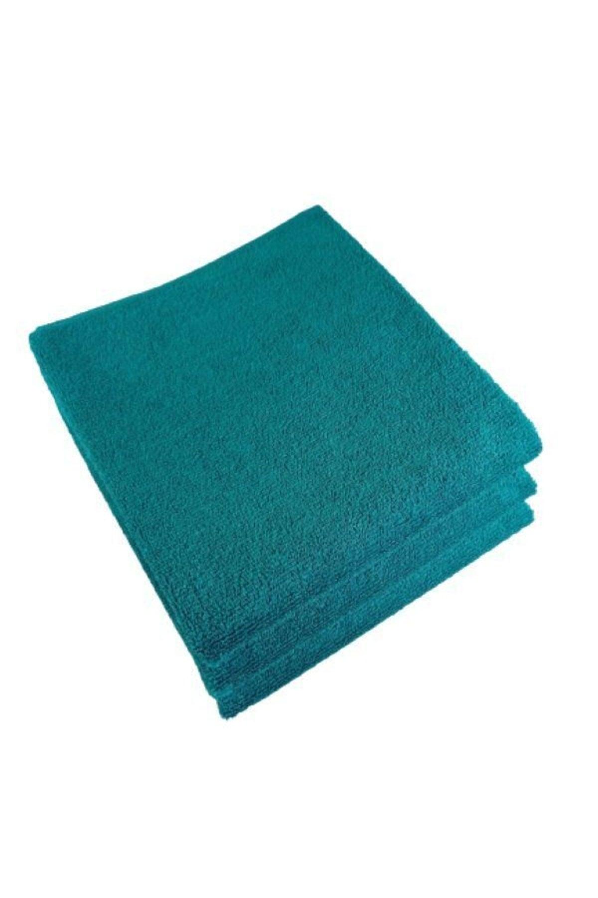 3 Pieces Turquoise Microfiber Hand Face Hairdresser Sports Towel 50x90 Cm - Swordslife