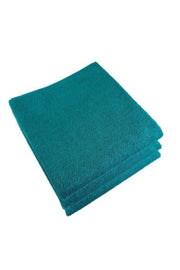 3 Pieces Turquoise Microfiber Hand Face Hairdresser Sports Towel 50x90 Cm - Swordslife