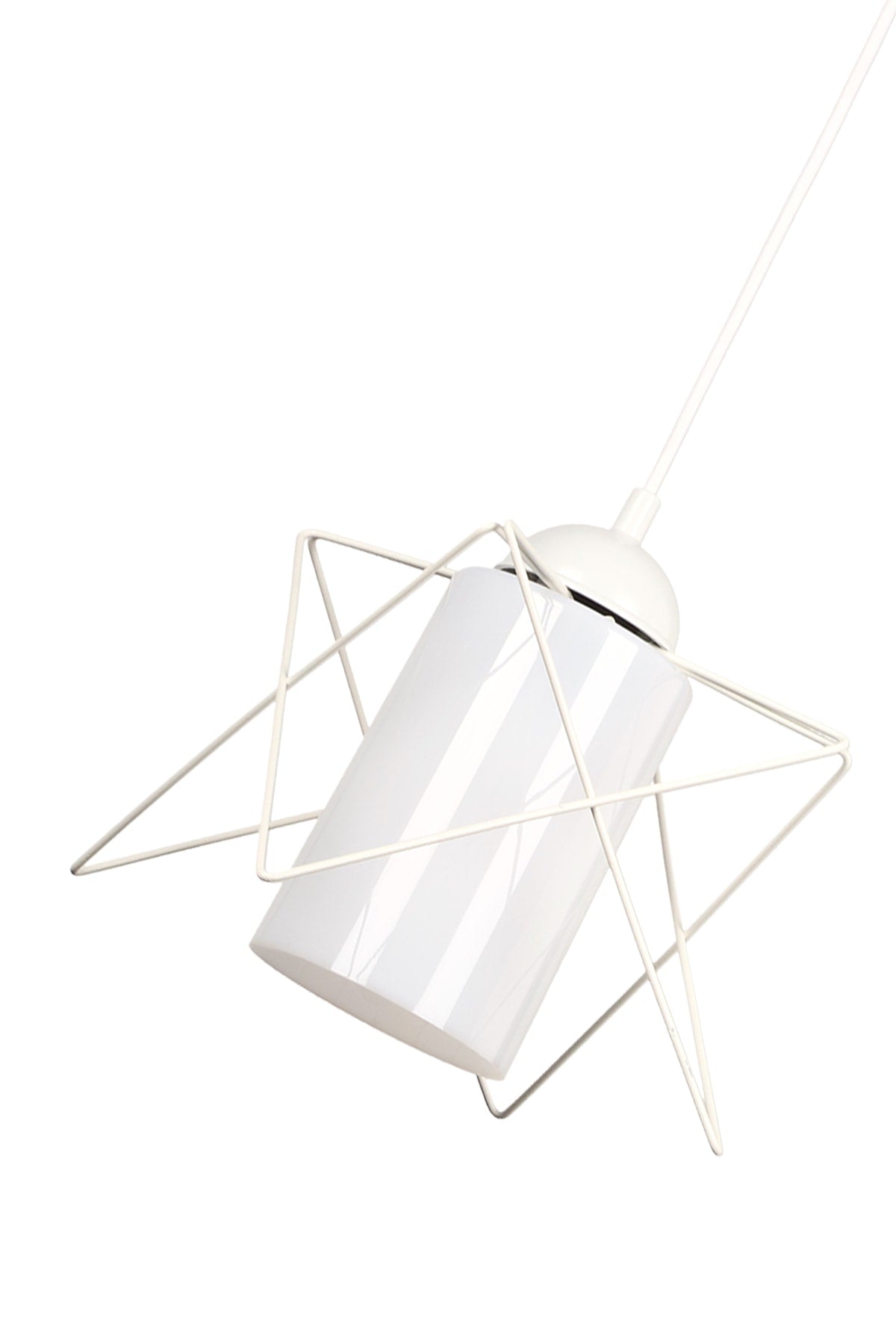 2 Pieces Modes Single White-White Acrylic