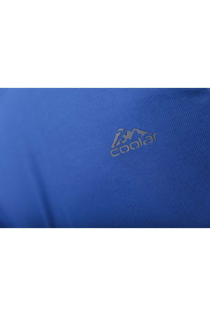Blue Sweat Absorbent Outdoor Performance Sports T-Shirt