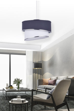 Stare Single Pendant Lamp Chandelier Anthracite