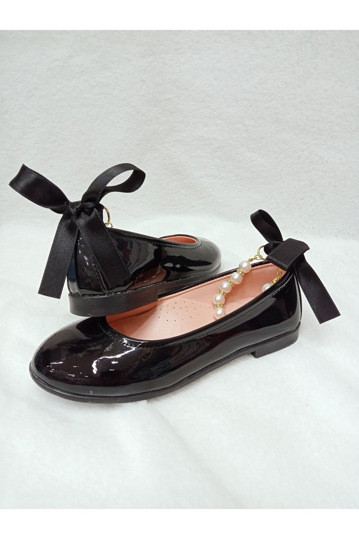 Girl'S Pearl Orthopedic Flats