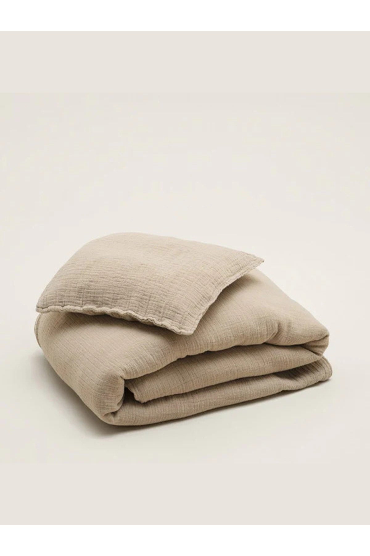 Baby Duvet Cover Set 70X130 Cm 100% Organic Cotton +15 Cm Bed Height