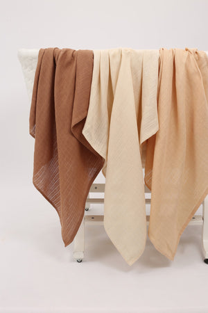 3-Zweck-Musselin-Bezugsset - 75X75 Cm