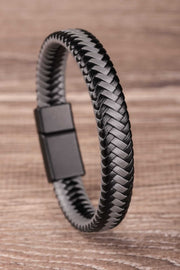 Magnetarmband aus veganem Leder