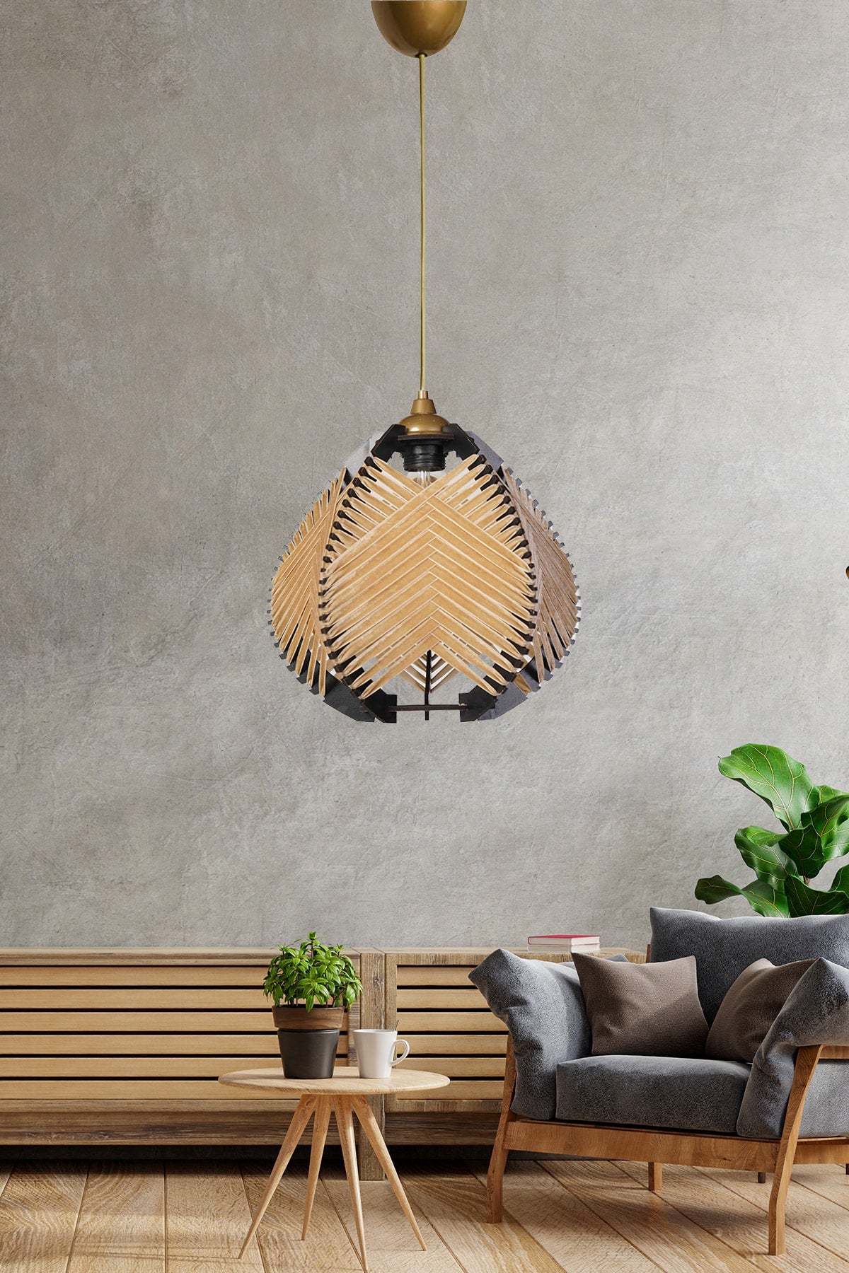 Lierre Pendant Lamp Chandelier Cream