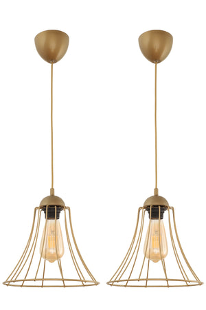 2 Magnificent Single Antique Chandeliers