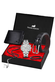 Clock Belt Wallet Gift Set 20-008