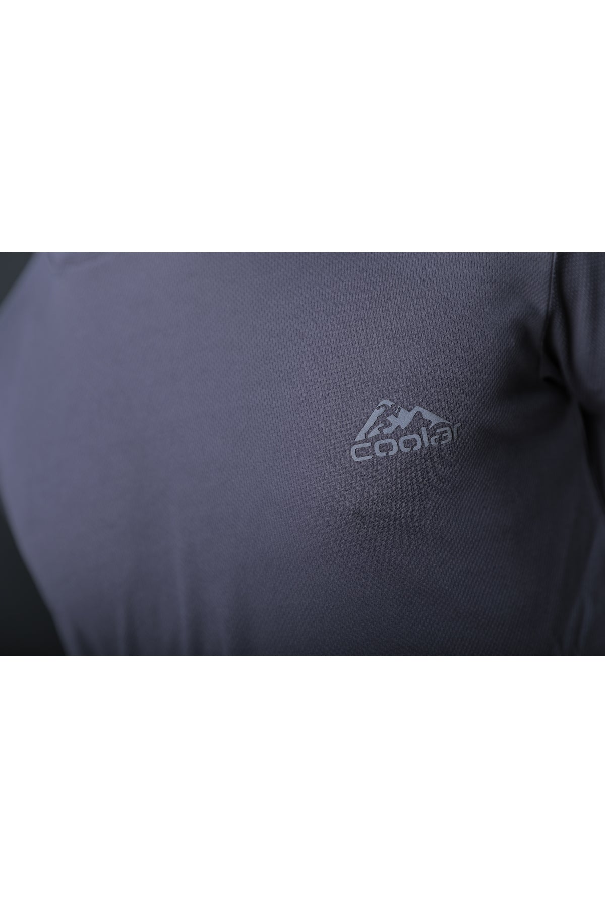 Anthracite Sweat Absorbent Outdoor Performance Sports T-Shirt