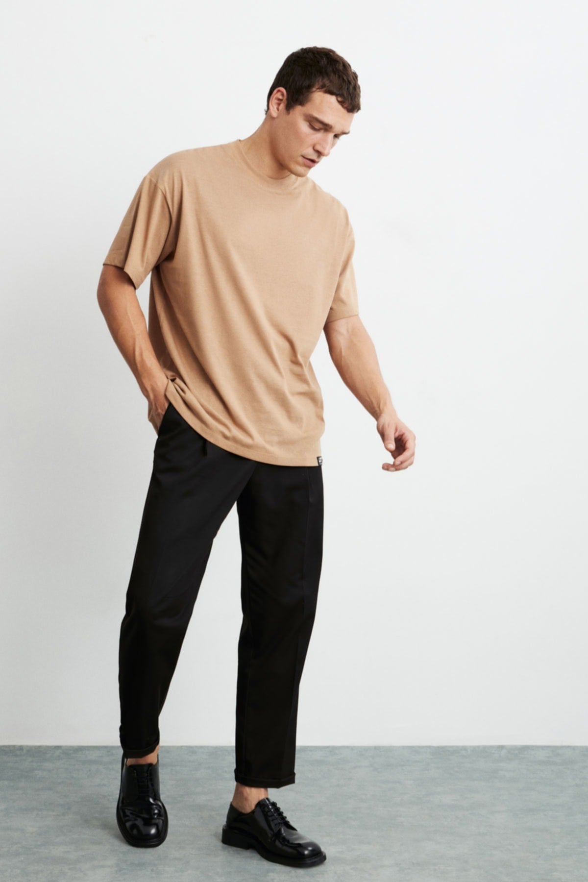 Jett Oversize Brown T-Shirt