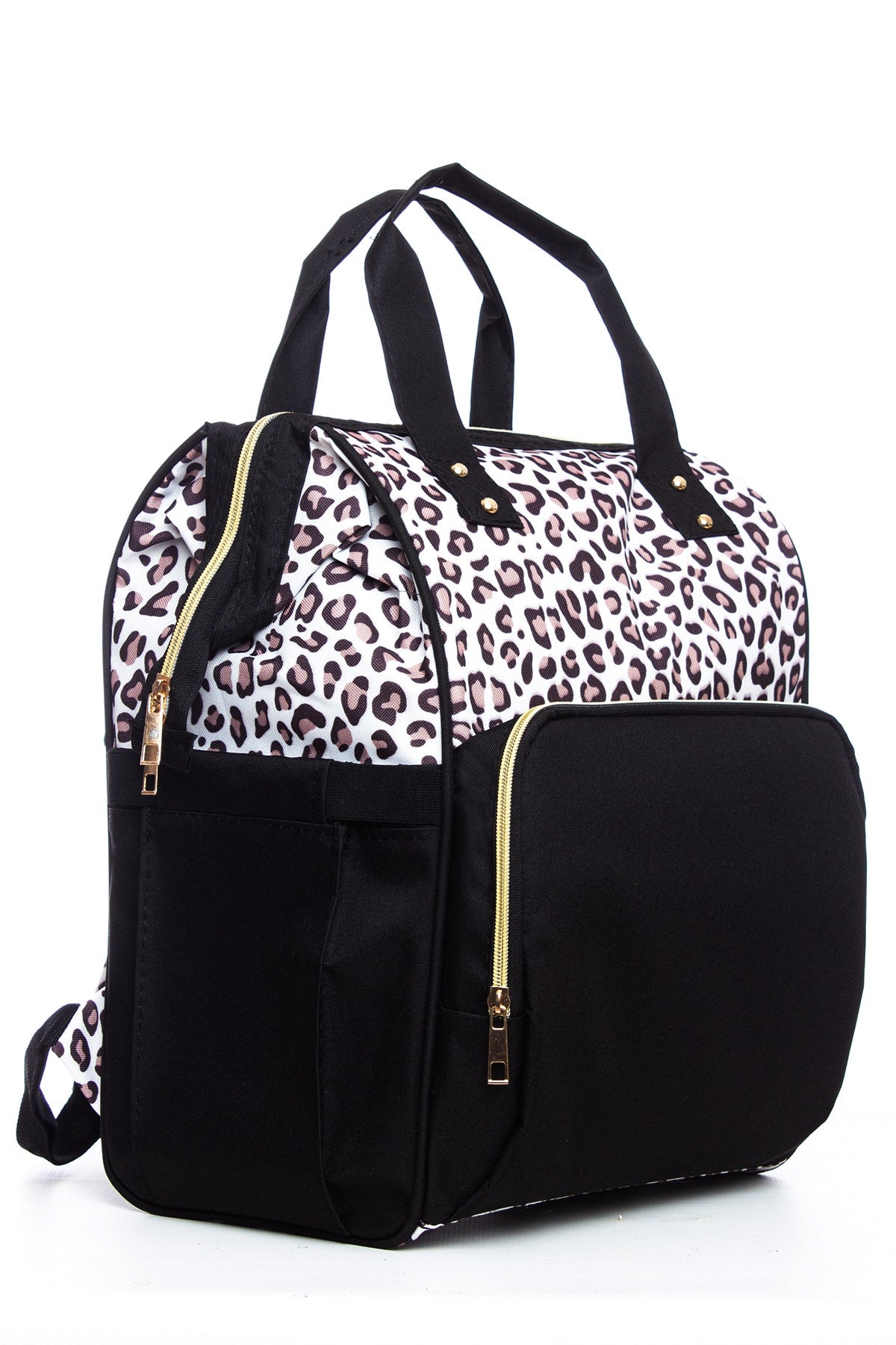 Babypflege-Rucksack, Babyflasche, Thermoskanne, Augen, Metallhaken, Kinderwagen mit Aufhänger