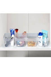 6er-Set Kühlschrank- und Abdeckungs-Organizer, Organizer (transparent)