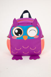 Owl Nursery Bag 1-4 Years Child Lilac