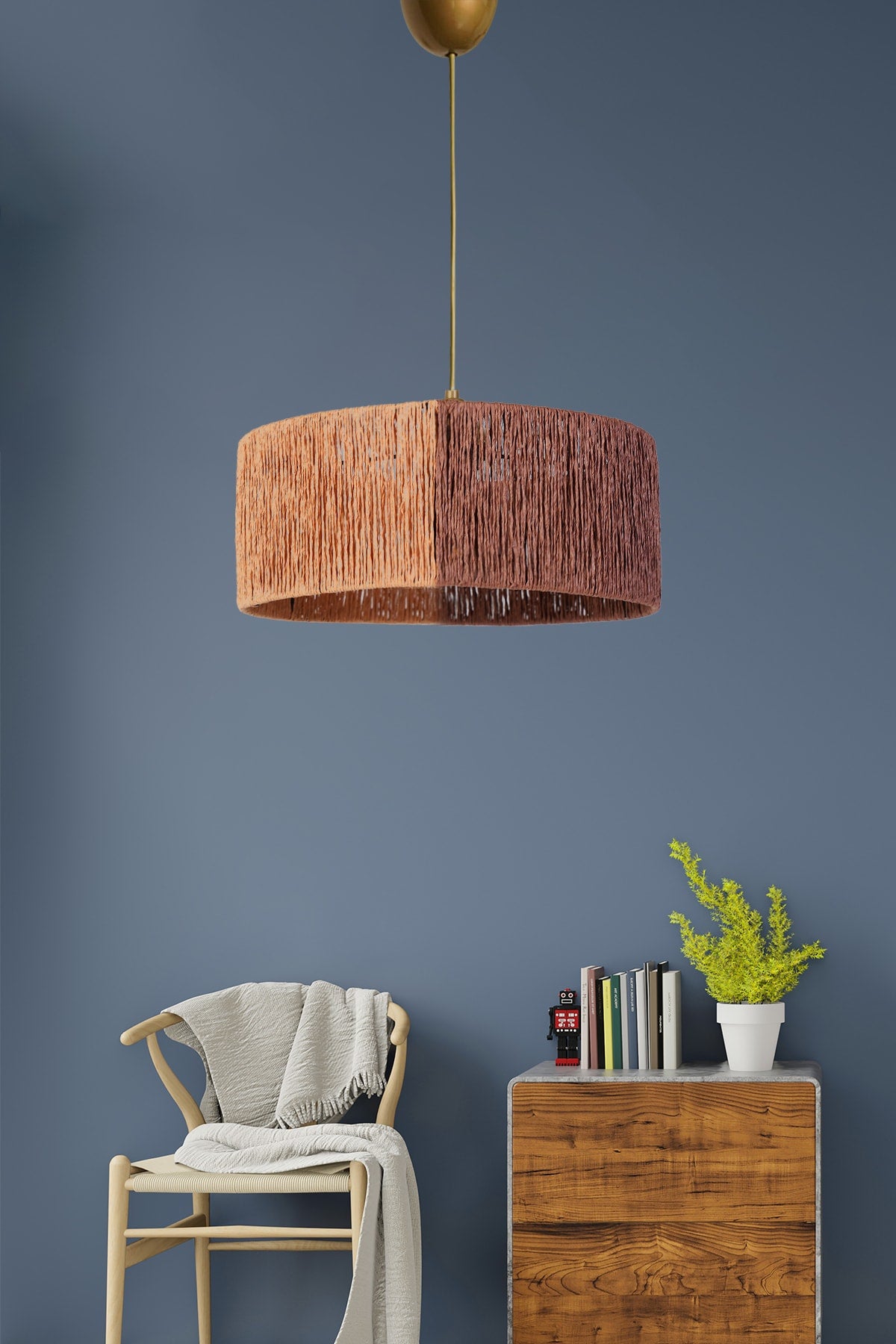 Froid Pendant Lamp Chandelier Tile Natural