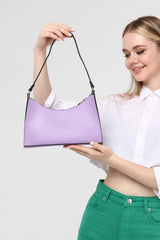 Lilac Baguette Baguette Hand And Shoulder Bag Gc009020