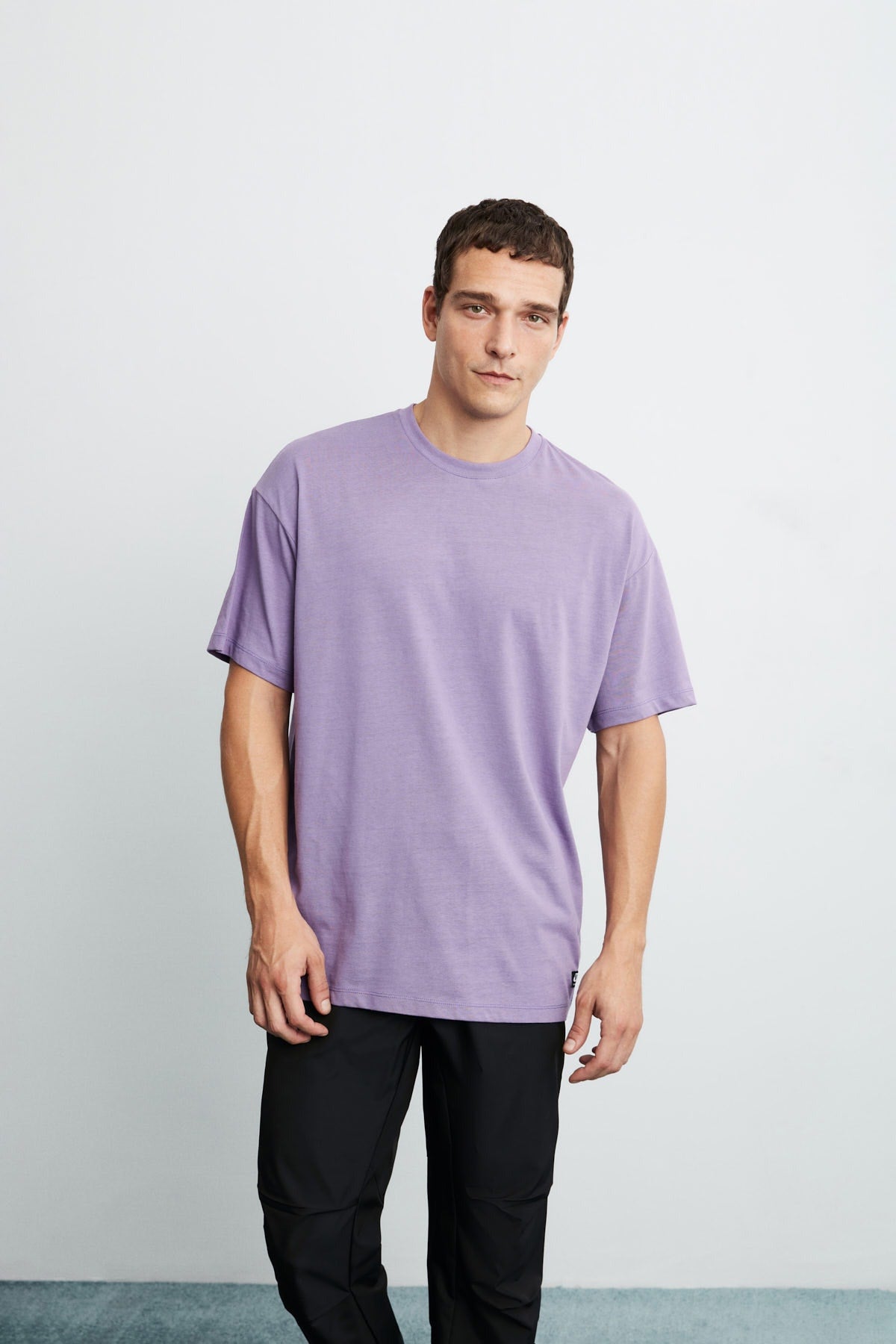 Jett Oversize Purple T-shirt