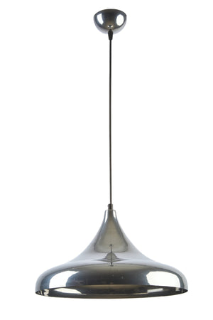 Nil Special Design Modern Retro Metal Living Room Cafe-Kitchen-Bedroom Silver Single Pendant Lamp Chandelier