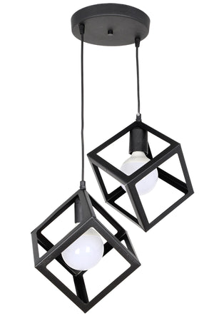 Cube 2Nd Black Chandelier