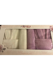 Guipure Dowry Family Bathrobe Set 6 Pcs - Swordslife