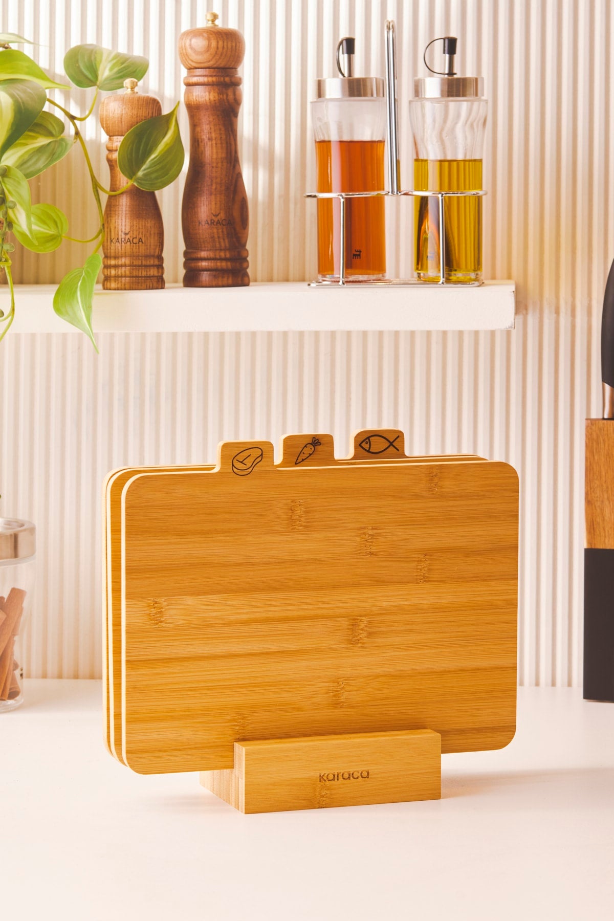 Triple 4-Piece Cutting Board Set