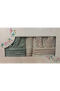Salmon Taş Pure Cotton Family Bathrobe Set Bathrobe Set - Swordslife