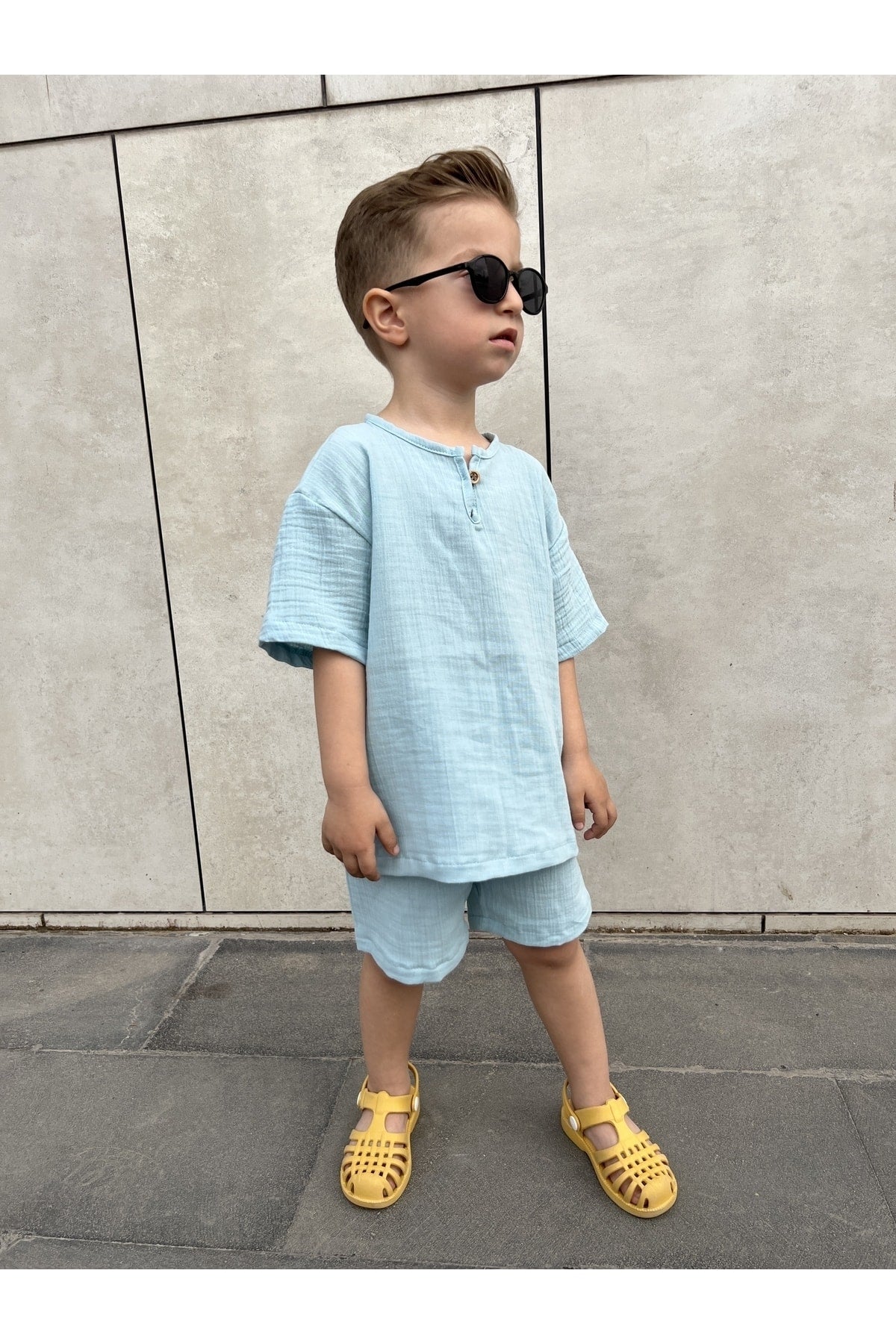 Copy - Kids Muslin Suit Summer Bohemian