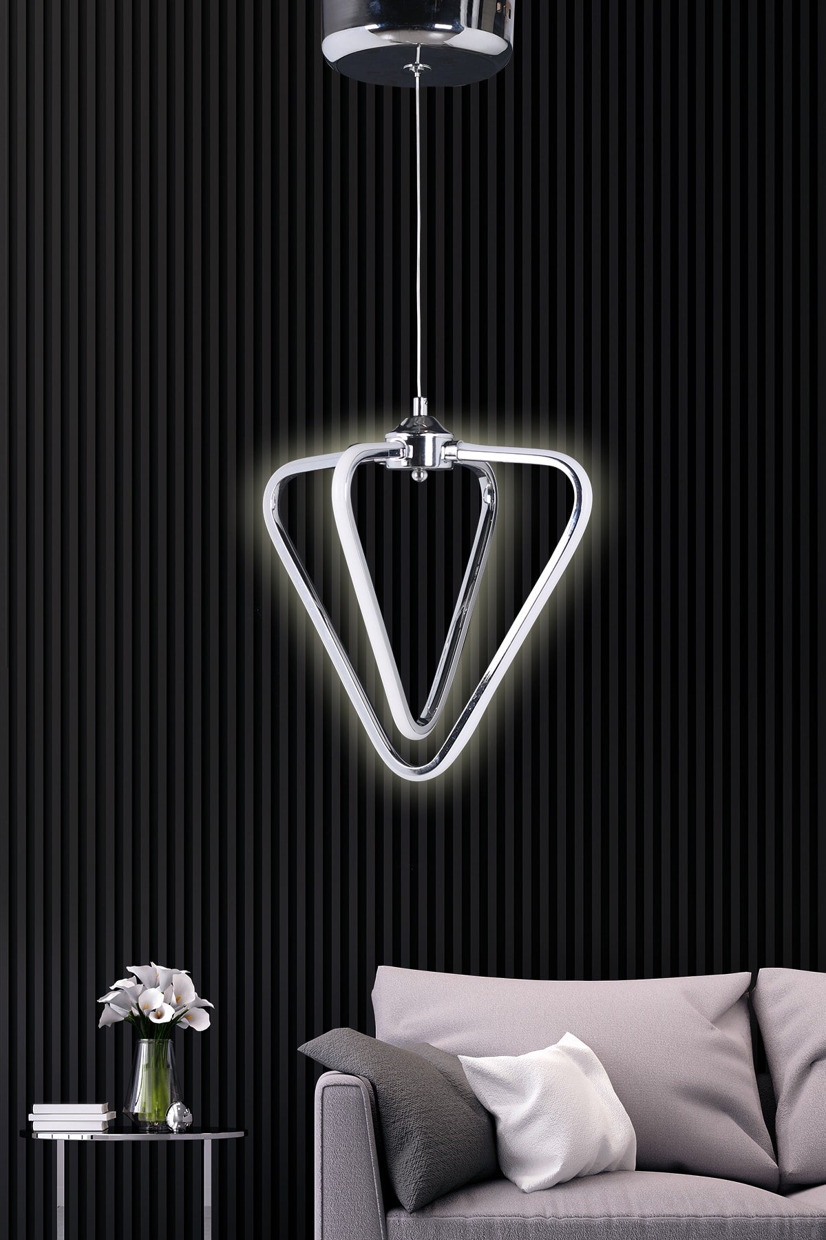 Triangle Led Chandelier Ldav-43