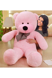Cute Big Plush Teddy Bear With Bow Tie, 130 Cm - 100% Domestic Bow Tie130