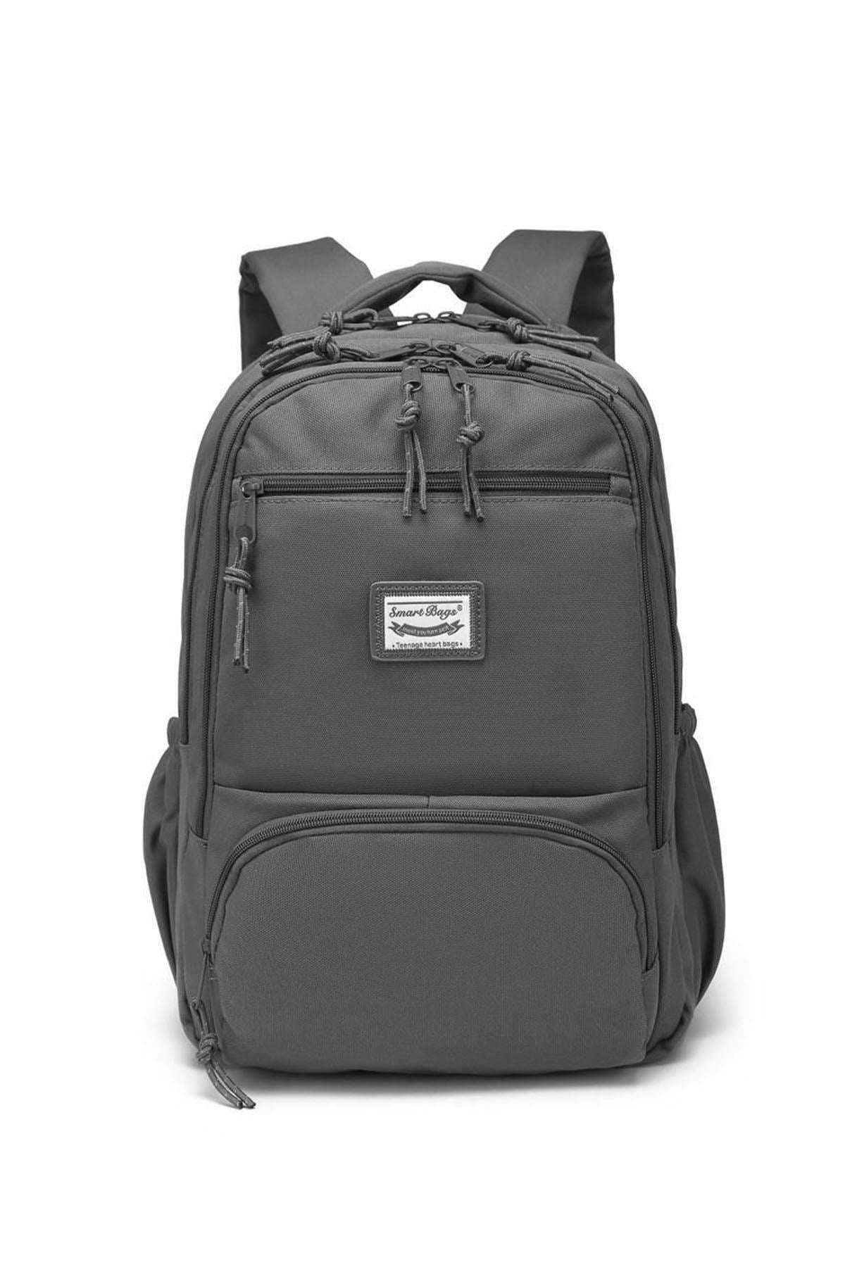 SCHOOL SIZE BACKPACK 2022-3196 DARK GRAY
