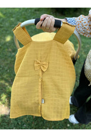 Run Baby Kinderwagenbezug aus Musselinstoff (Hardal) 75 x 100 cm