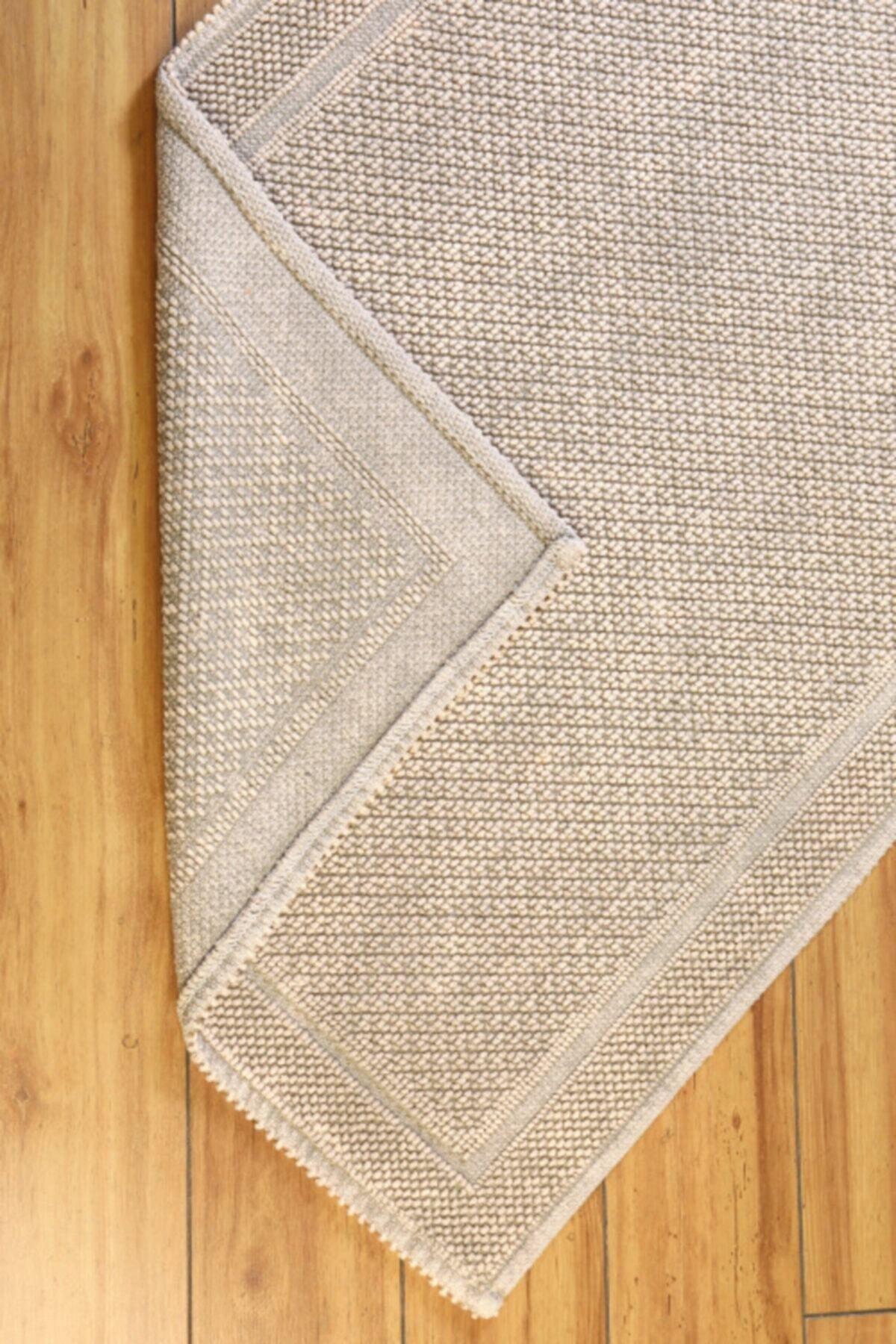 Alize Vintage Series Cotton Rug | Stone - Swordslife