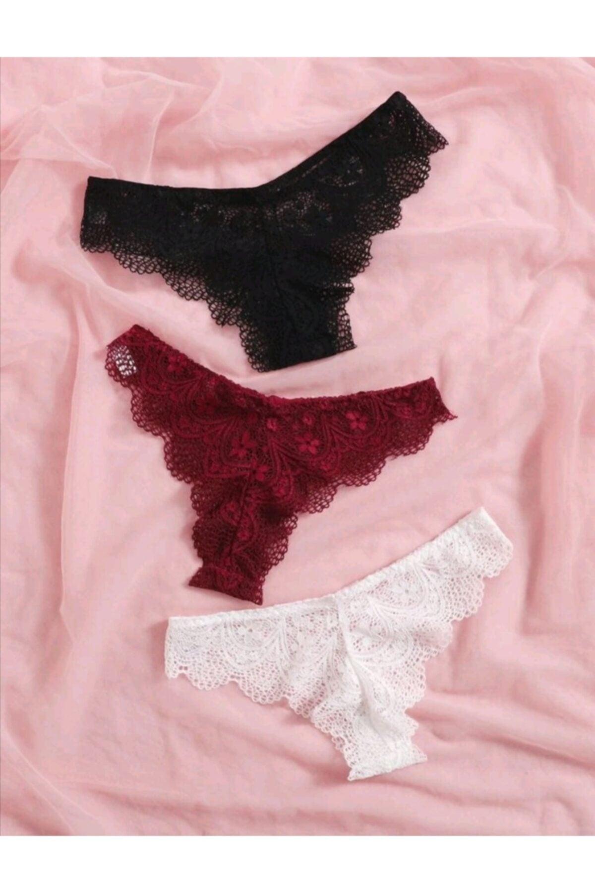 Brazilian Style 3 Piece Fantasy Panty Set - Swordslife