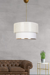 Sinifant Pendant Lamp Chandelier Cream White