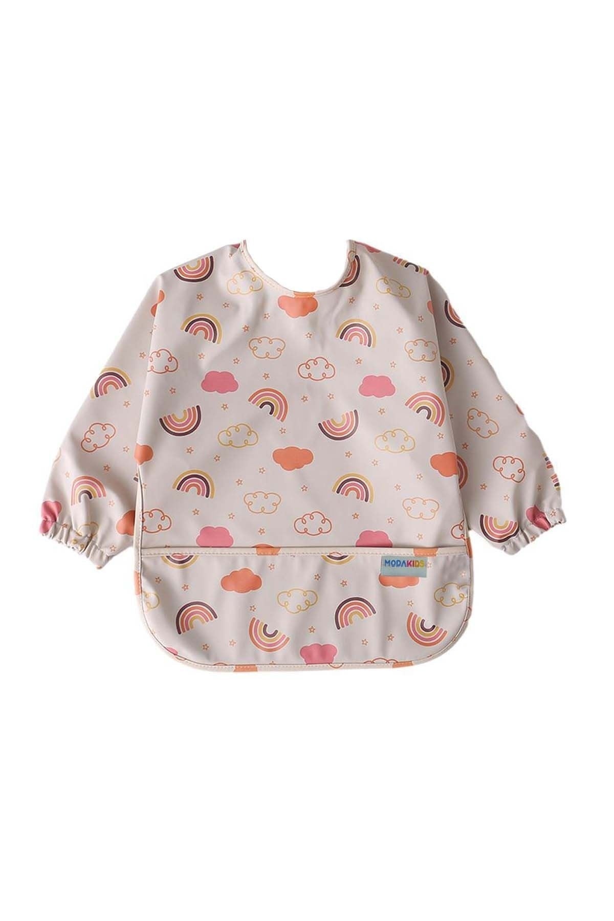 Rainbow Long Sleeve Bib